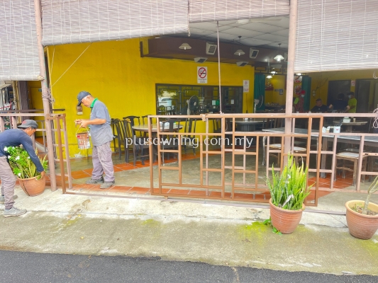 SLIDING GATE @RESTORAN BAO XIANG BAH KUT TEH, LEBOH BANGAU, TAMAN BERKELEY, KLANG, SELANGOR