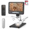 7 inch HDMI Digital Microscope, Coin Microscope with LED (HY-AD207S) Microscope