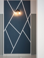 Geometric Wall Design - Interior Design Ideas - Renovation - Residential - D'Lagoon @ Taman Seri Austin, Johor Bahru