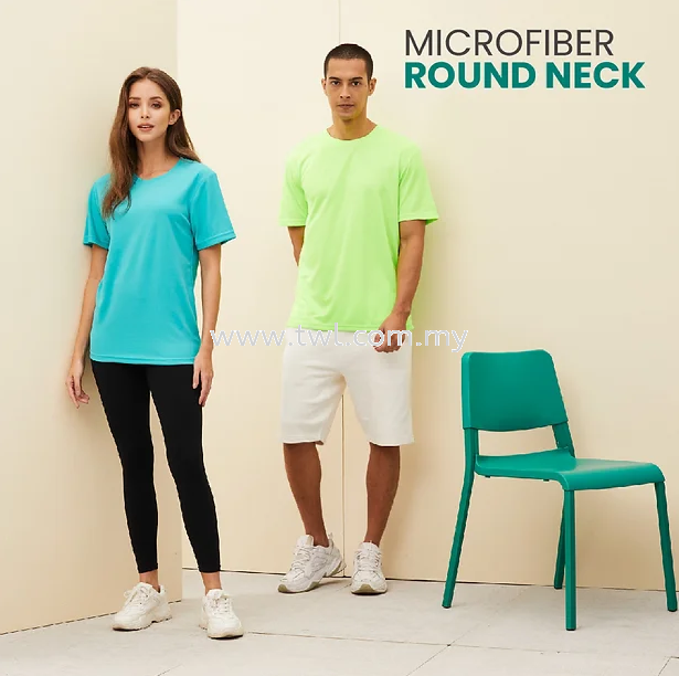 RM01- Basic Microfiber Roundneck 160GSM