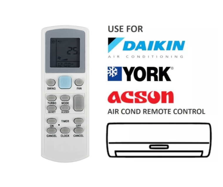 REPLACEMENT FRO ACSON YORK DAIKIN AIR COND AIR-CONDITIONER REMOTE CONTROL YORK /ACSON / DAIKIN AIRCOND REMOTE REMOTE CONTROL