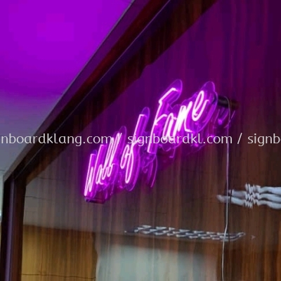 Indoor Led Neon Bar Signage At Kuala Lumpur 