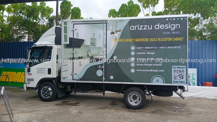 Arizzu Design Truck Lorry Sticker 