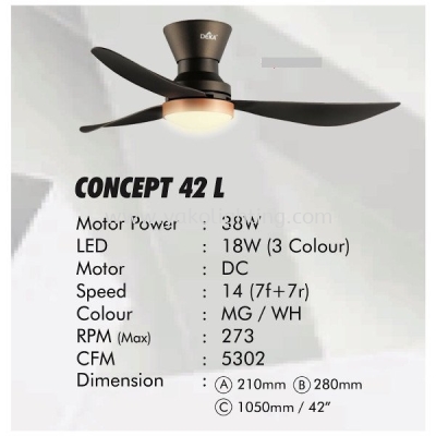 CONCEPT42L-MG 42"