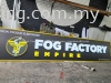 Fog Factory Empire 3D Box Up LED Frontlit Lettering Logo Signage Signboard At Klang 3D LED SIGNBOARD | 3D LED SIGNAGE