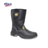 MEN HIGH CUT PULL-ON SAFETY BOOTS (GC QS80-BK) (ET.L) Goco (Safety Shoes) Safety Shoes