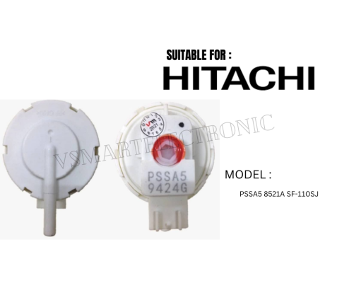 PSSA5 8521A SF-110SJ HITACHI WASHING MACHINE WATER LEVEL SENSOR SWITCH