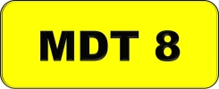 MDT8 VVIP Plate