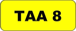 TAA8 VVIP Plate