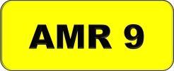 AMR9 VVIP Plate