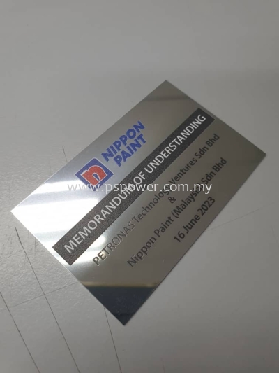 Mirror stainless steel direct printing service