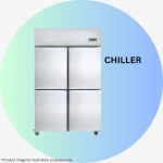 4 Doors Upright Chiller