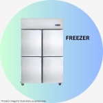 4 Doors Upright Freezer