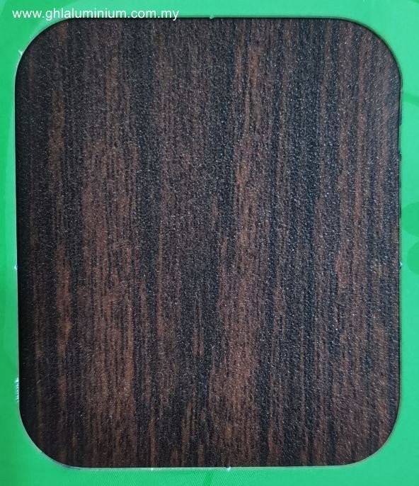 D108 Aluminium Wood Grain Color / Pattern  Aluminium Door Choose Sample / Pattern Chart