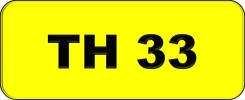 TH33 Superb Classic Plate