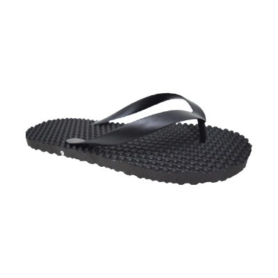 UNISEX JAPANESE PVC MASSAGE SLIPPER (J 7027L-BK) (M.X)