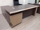 EXECUTIVE TABLE C/W SIDE CABINET ALD-BT2018A Executive Series Office Working Table Office Furniture