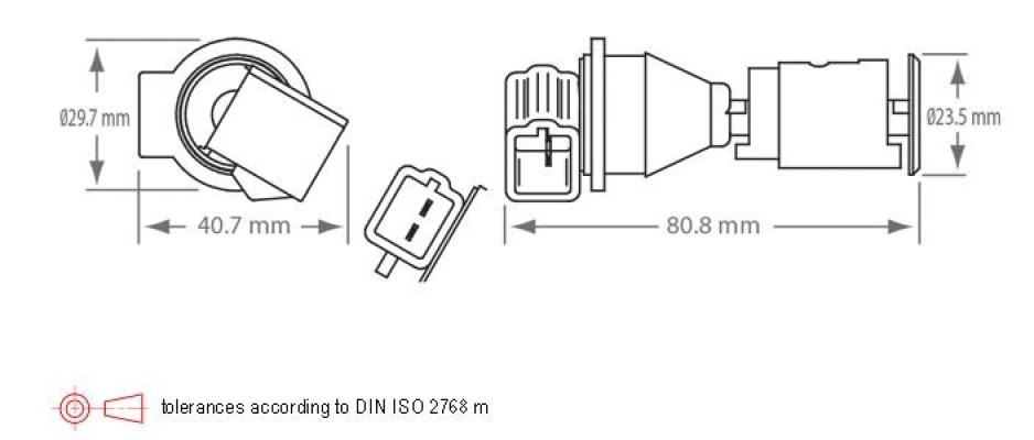 Standex R12349 Series Liquid Level Sensor