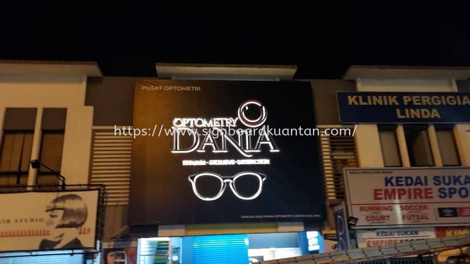 DANIA BILLBOARD SIGNBOARD WITH 3D LED BOX UP LETTERING AT KUALA LIPIS PAHANG MALAYSIA