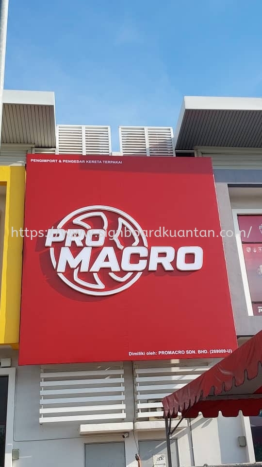 PRO MACRO BILLBOARD SIGNBOARD WITH 3D LED BOX UP LETTERING AT BENTA LIPIS PAHANG MALAYSIA