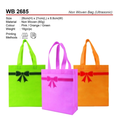 WB 2685 Non Woven Bag (Ultrasonic)