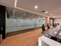 Partition Glass Design - Modern Office Interior Design Ideas-Renovation-Commercial- CBD Johor Bahru