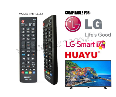 RM-L1162 LG SMART TV REPLACEMENT FOR LG TV LG SMART TV REMOTE CONTROL