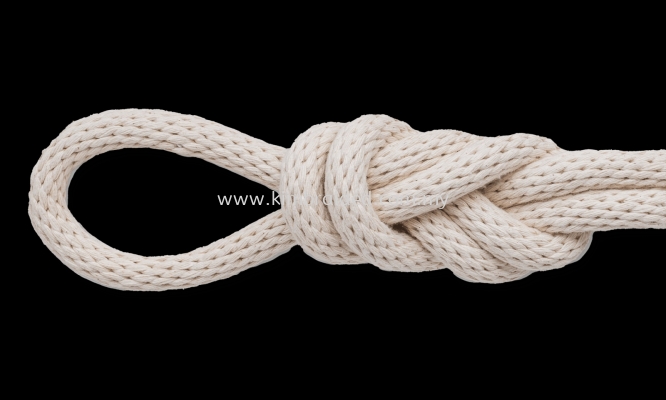 Solid Braid 100% Cotton Rope 