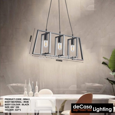 INDUSTRIAL PENDANT LIGHT (9094-3)