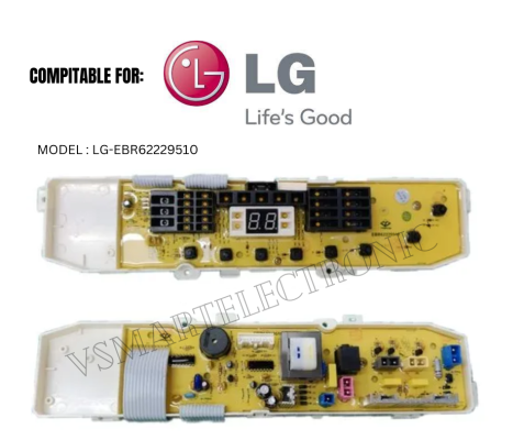 EBR62229510 LG WASHING MACHINE PCB BOARD (CONTROL BOARD)