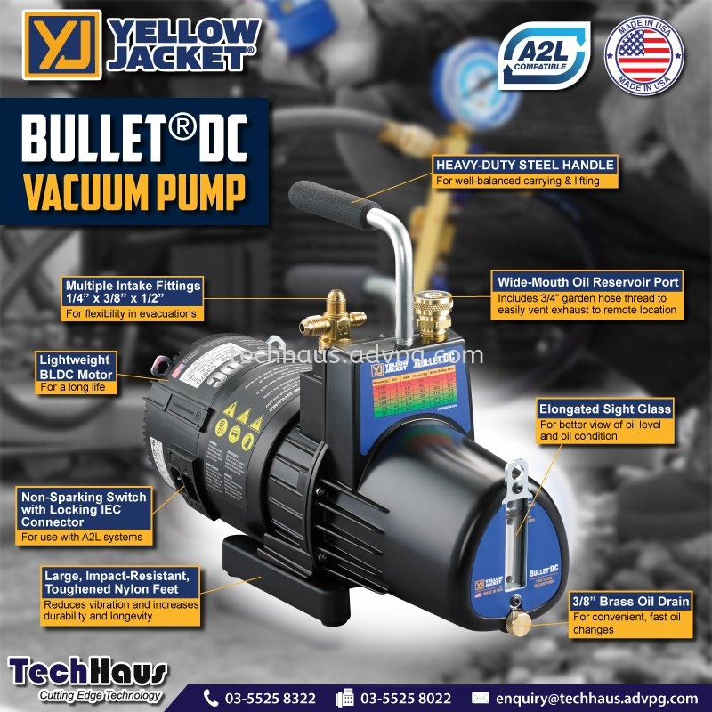 BULLET-DC VACUUM PUMP