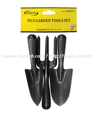 3 Pcs Garden Tools 3 Pcs Garden Tools Plasting, Bricklaying Trowel & Garden Tools ARROW