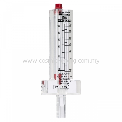 Blue White Flowmeter F-300 U-300 D-300