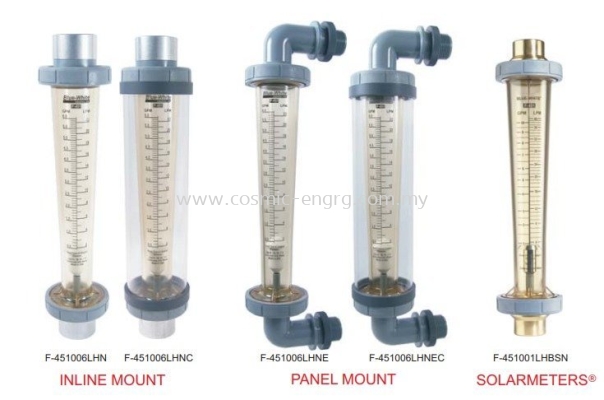 Blue White Flowmeter F-451