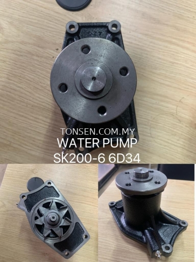 KOBELCO SK200-6 6D34 WATER PUMP