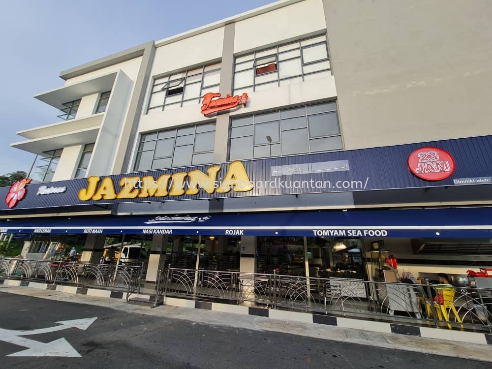 JAZMINA LED NEON SIGN AT KUALA TELEMUNG HULU TERENGGANU MALAYSIA