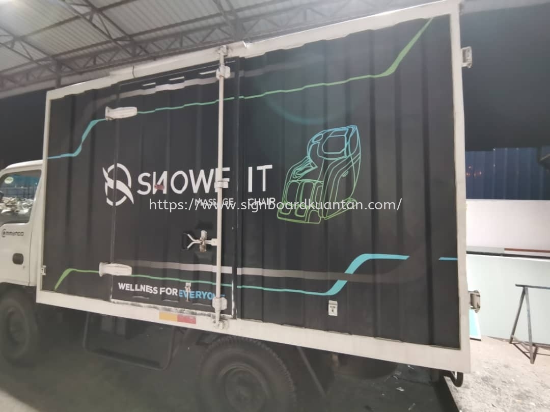 SNOWFIT LORRY STICKER AT BERTAM VALLEY CAMERON HIGHLANDS PAHANG MALAYSIA