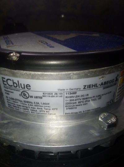 ZIEHL-ABEGG RH35V-ZIK.DC.1R Malaysia Thailand Singapore Indonesia Philippines Vietnam Europe USA