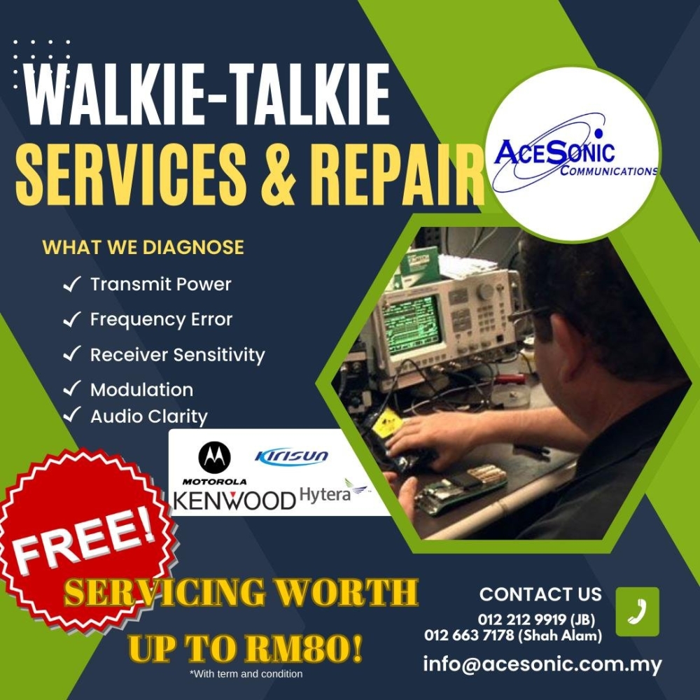 Walkie Talkie Repair Service