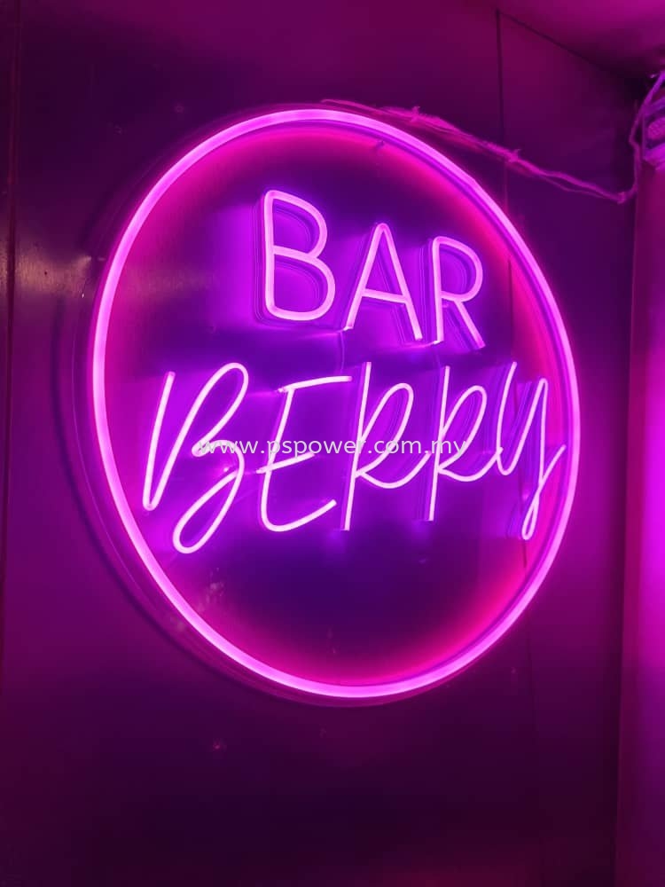 Bar LED neon signage