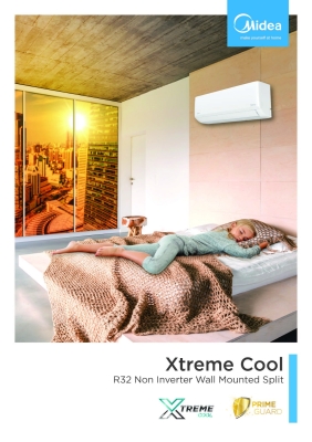 Midea Xtreme Cool R32 Non Inverter Wall Mounted Split