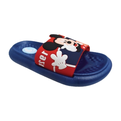 KIDS PVC SLIDE COMFORT SLIPPER (PS 205-14-DB) (R.L)