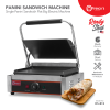 Commercial Grill Panini Sandwich Big Flat Single Electric Machine Panini Sandwich Maker