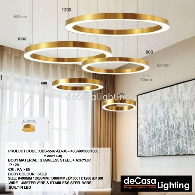 RING PENDANT LIGHT (5507)