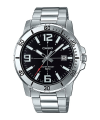 Casio Casual Analog Silver Stainless Steel Band Men Watch MTP-VD01D-1B ANALOG CASIO