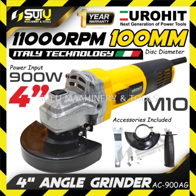 EUROHIT AC-900AG / AC900AG 4" / 100MM Angle Grinder / Pengisar Sudut 900W 11000RPM