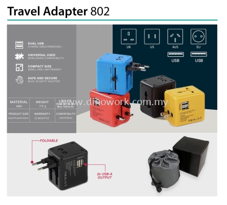 Travel Adapter 802