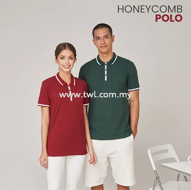 L19 - Honeycomb Polo 210GSM