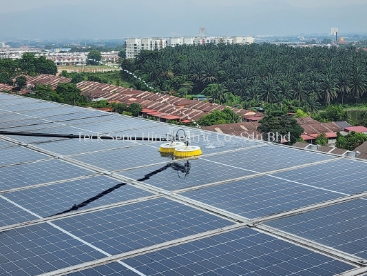 PHOTOVOLTAIC SOLAR PANEL CLEANING SERVICE, Parkview Residence, Ipoh