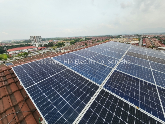 PHOTOVOLTAIC SOLAR PANEL CLEANING SERVICE, Parkview Residence, Ipoh